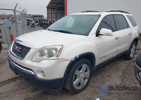 2008 GMC Acadia Slt-1 z USA, uszkodzony, nr VIN 1GKER23728J257395